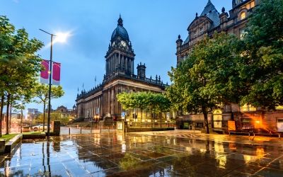 Play petanque in Leeds city centre