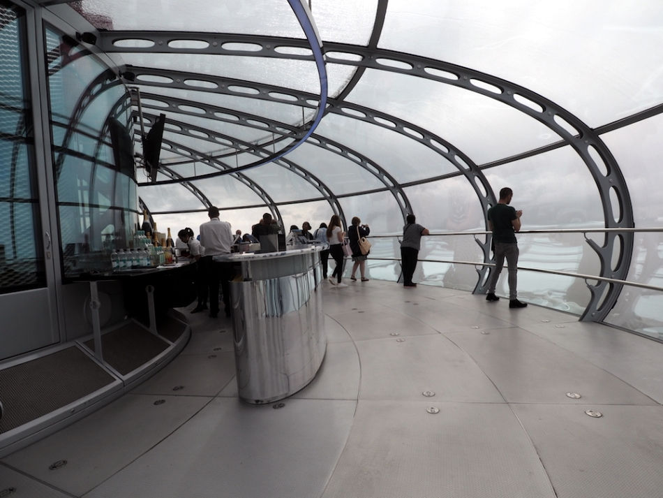 Up the i360 Brighton