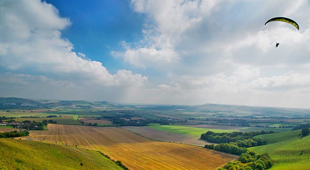 Paragliding,-Surrey